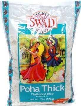 Poha THICK (Flattened Rice) - 2lb by Swa