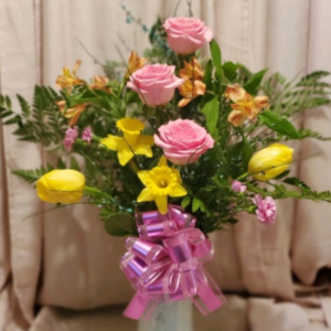 Spring Tulip + Daffodil Bouquet